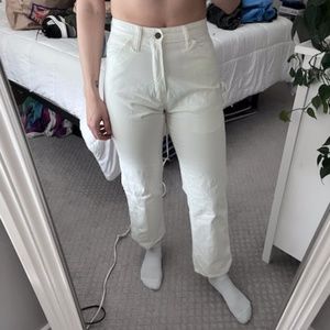 Dickies Cream Work Pants, 28 Waist